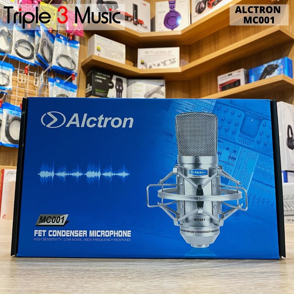 Alctron MC001 MC 001 Microphone condenser mic XLR