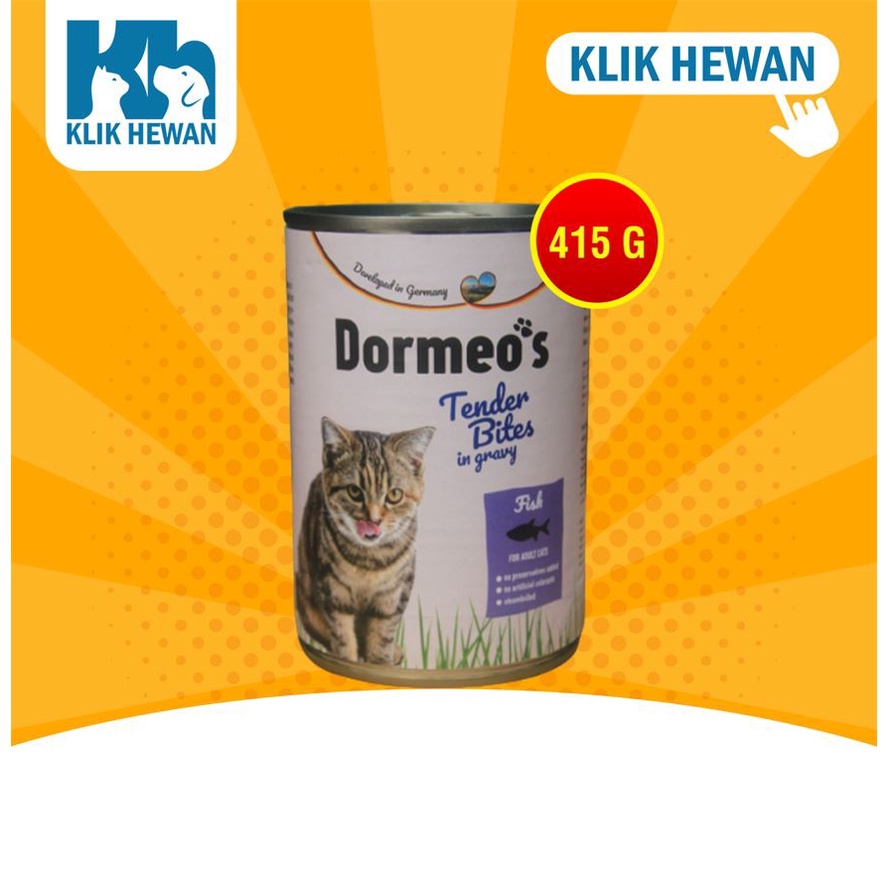 Makanan Basah Kucing Kaleng Cat Wet Food Dormeos 415 gram