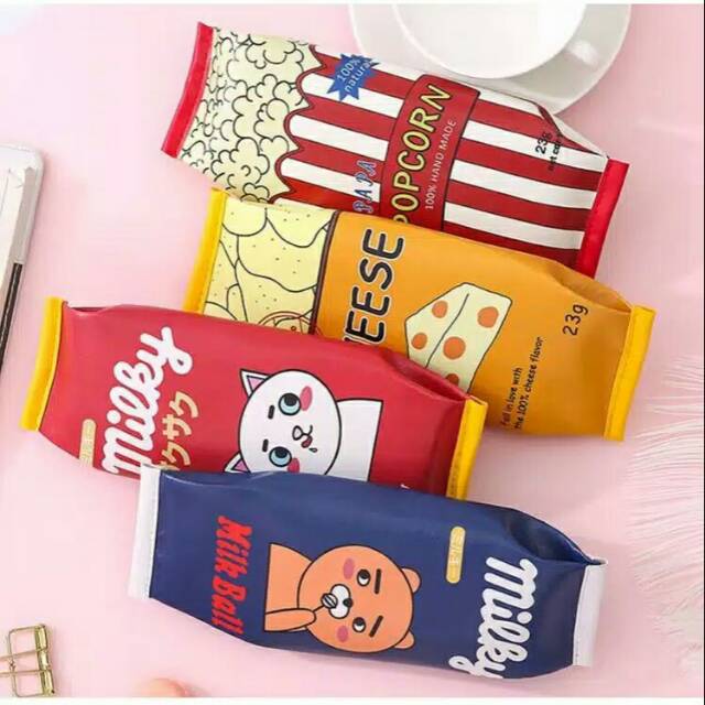 

Tempat pensil bungkus makanan