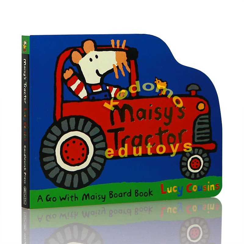 A Go With Maisy Board Book - Maisy's Tractor by Lucy Cousins, Buku Impor Anak