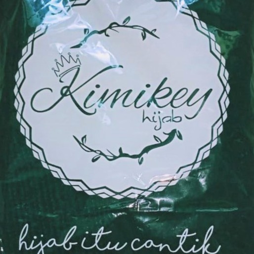 Jilbab Instan pad Amelia By Kimikey-HIJAU BOTOL
