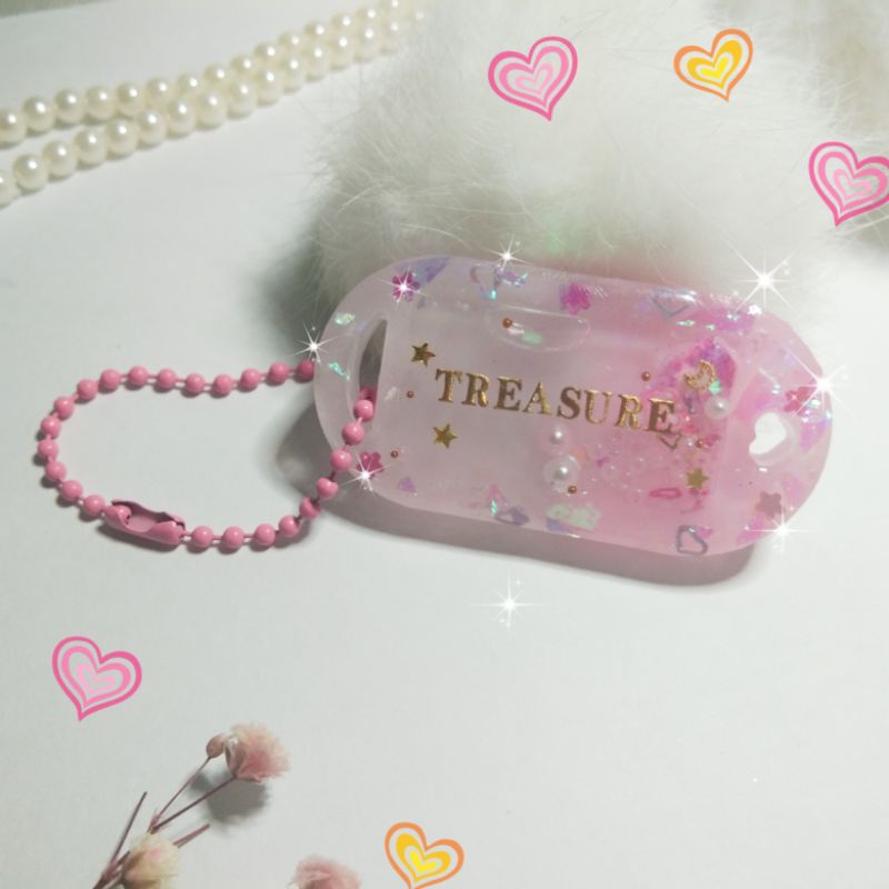 

[READY] NAMETAG/HANGTAG "Treasure" (Watershaker tag,)