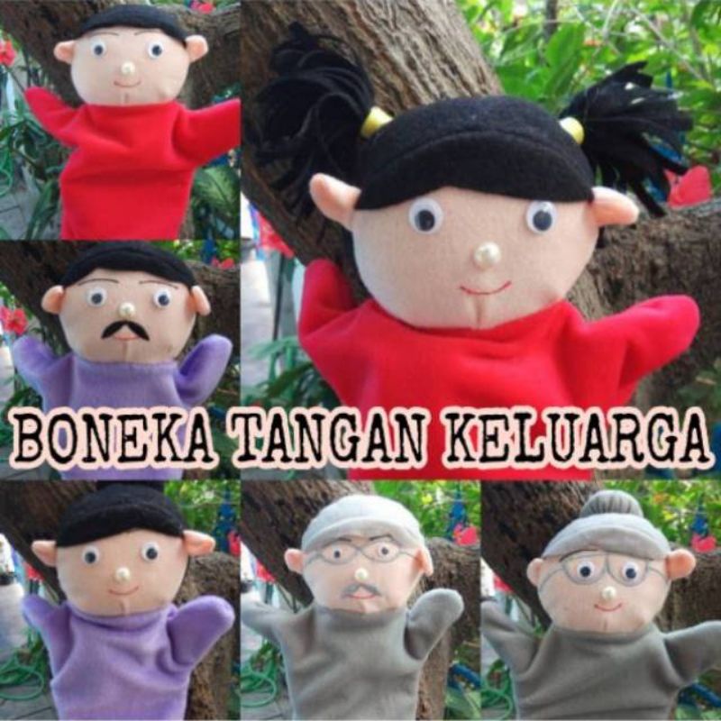 Boneka Tangan Manusia dan Hewan