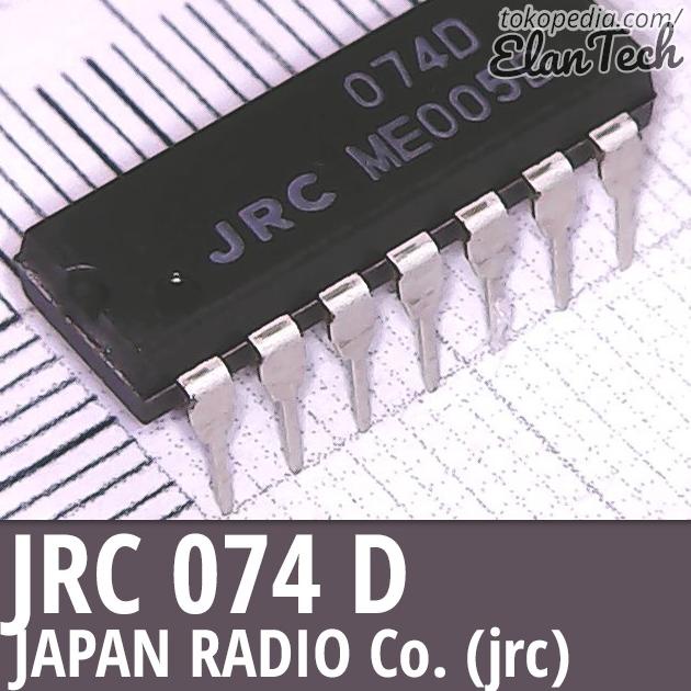 JRC074 / NJM074D JRC074D JRC NJM 074 D Ori Original Asli elant33 dijamin