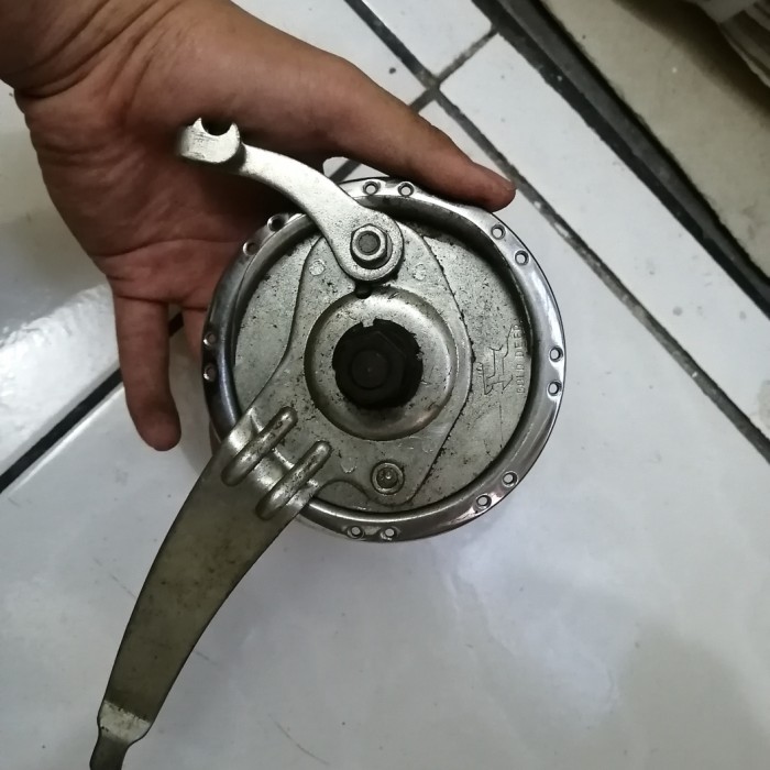 tromol depan sepeda onthel GOLD DEER taiwan NOS COD bisa