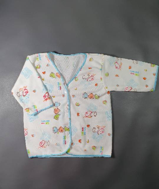 Baju bayi Lengan Panjang Halus  NBDK (grosir 12pcs)-3