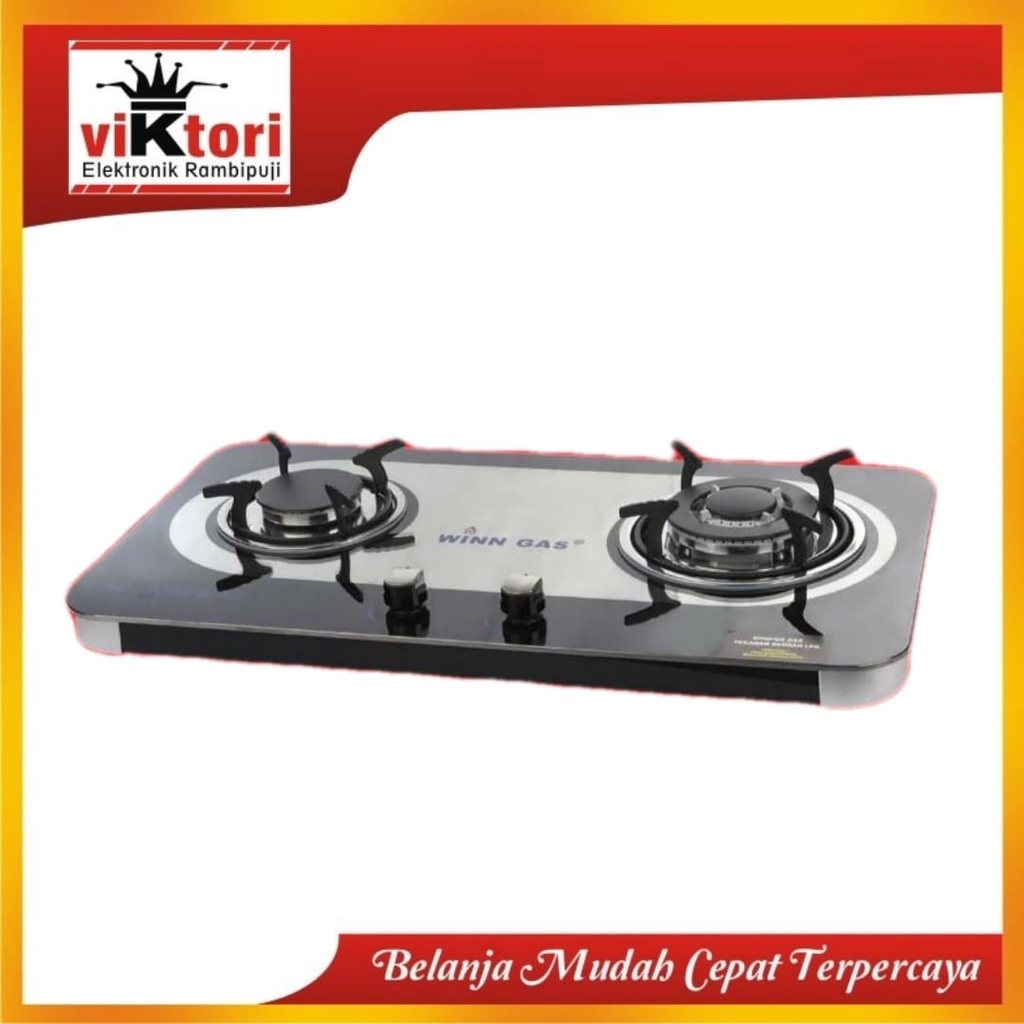 KOMPOR TANAM WINN GAS W888 / KOMPOR TANAM 2 TUNGKU WINN GAS / KOMPOR WINN GAS