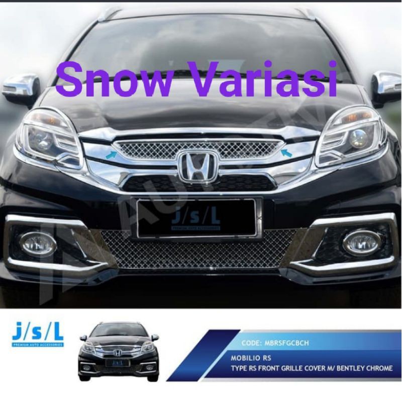 Honda Mobilio RS grill depan model Bentley front grille Bentley JSL