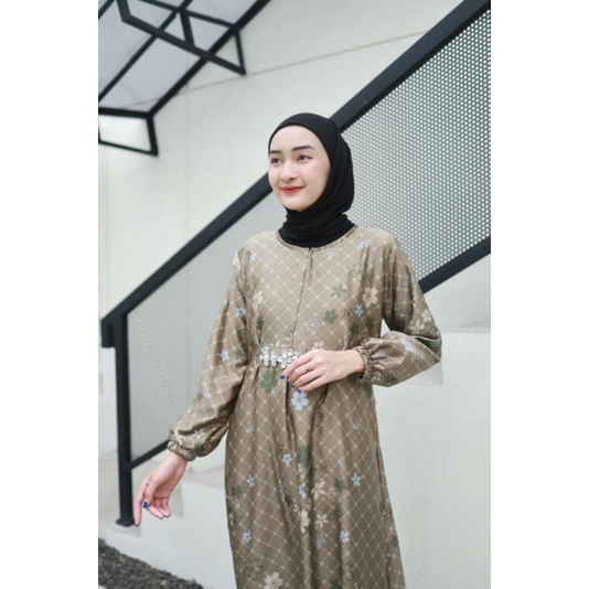 DYORA MAXI Trend pakaian terbaru long dress A LINE klok muslim baju gamis gaun pesta cantik kondanga