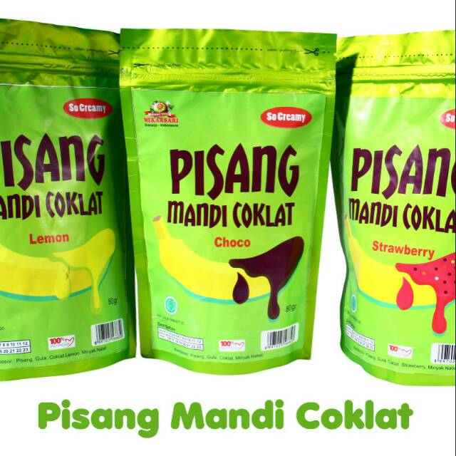 

PISANG MANDI COKLAT