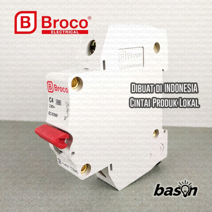 BROCO MCB 4A - 1P 17304C