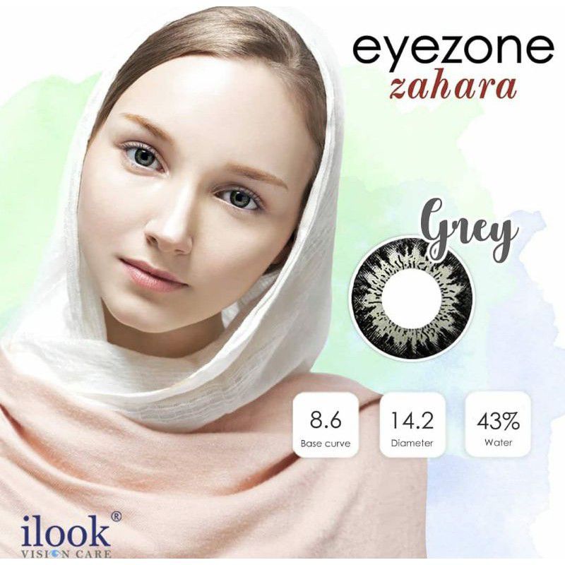 soflens eyezone zahara diameter 14.2 / contac lens zahara