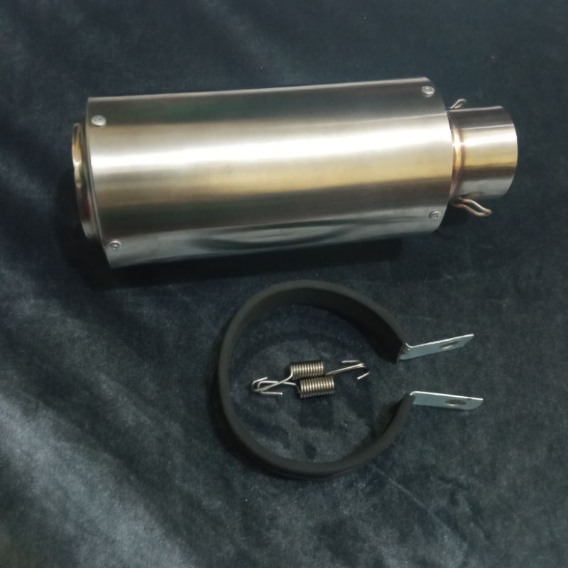 silincer silencer knalpot polos Sc project inlet 50mm