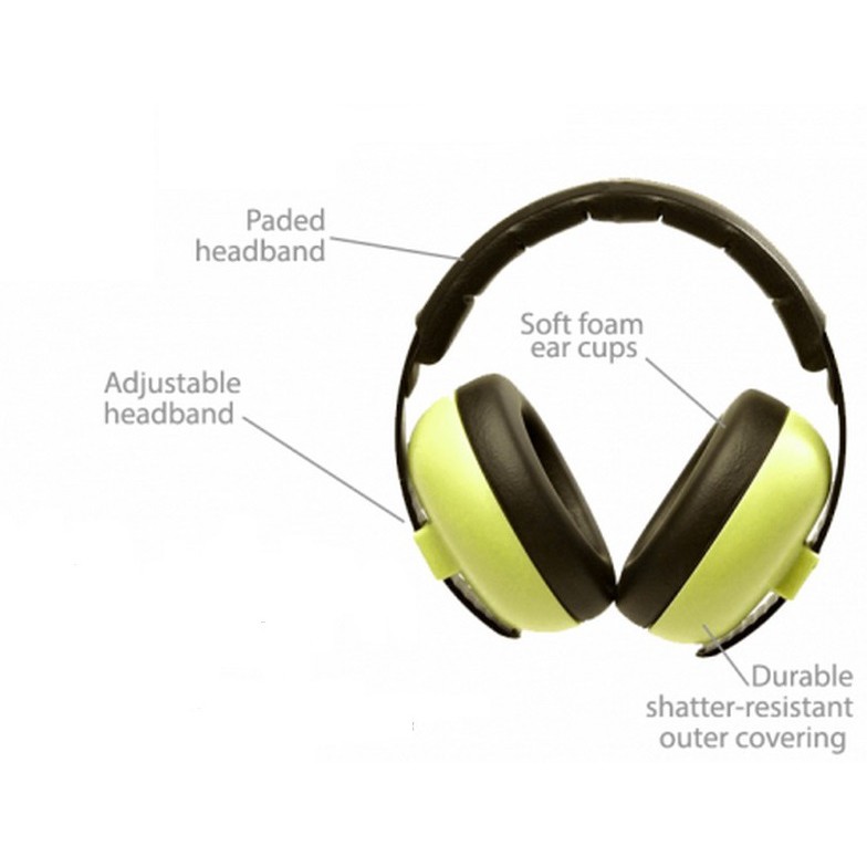 Baby Earmuff Noise Reduction Baby Anak Peredam Suara Bising Pesawat Penutup Telinga Bayi