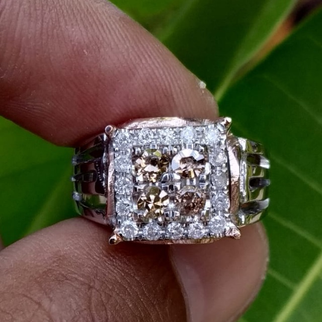 cincin berlian ring palladium