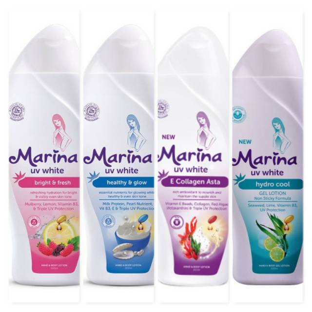 Marina Body lotion 190 ml /185 ml ORIGINAL-BPOM