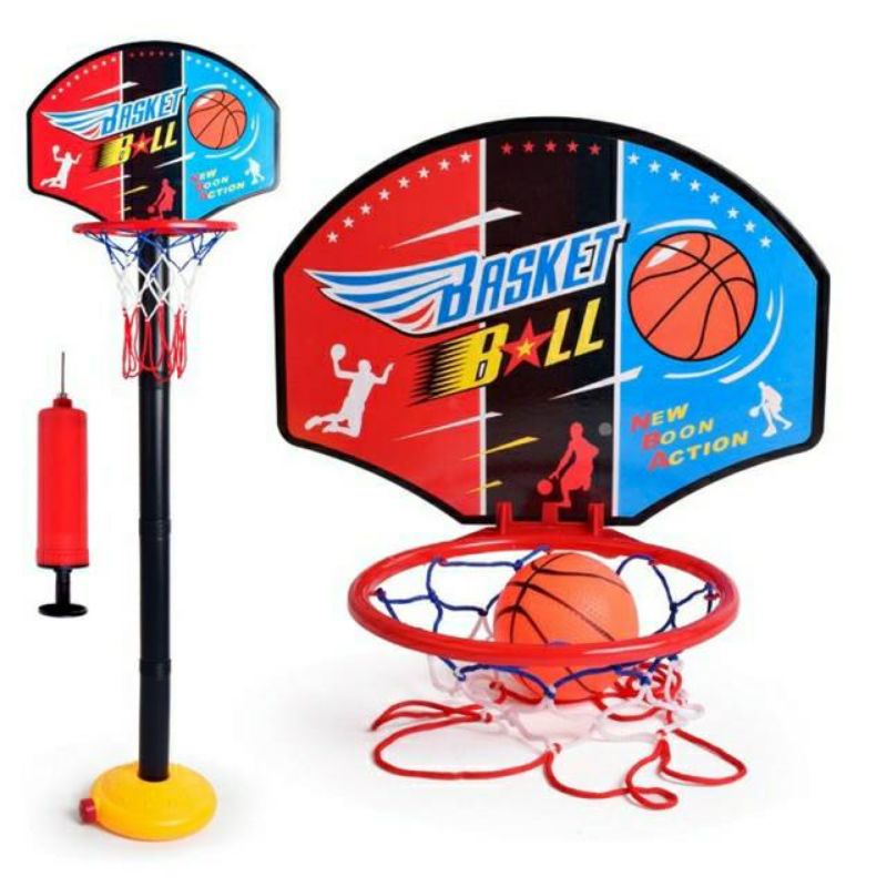 HONEY basket ball MAINAN ANAK NBA BASKETBALL TIANG BOLA BASKET BALL RING JUSTICE LEAGUE