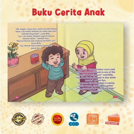 Buku Islami Anak Tk Paud Cerita Anak Dongeng Anak Seri Pintar Kalimat Thoyyibah Sbjy Buku Anak AnaK