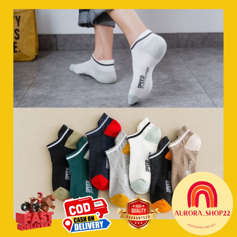 [COD] Kaos Kaki Import Cowok Cewek Unisex Kaos Kaki Pendek Pria Wanita Premium Import Tebal