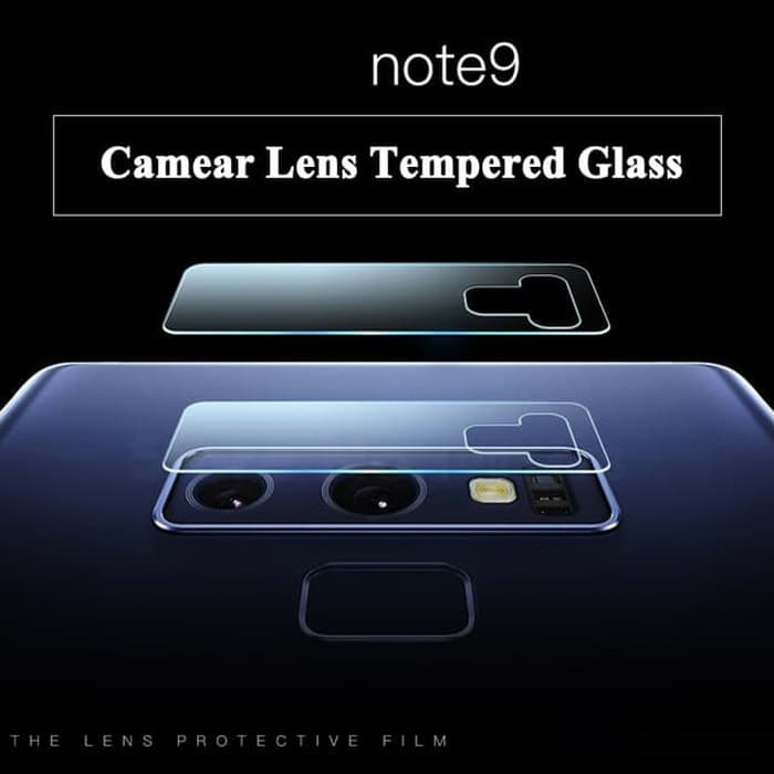 Samsung Note 9 Camera Tempered Glass Lens Protector - Clear