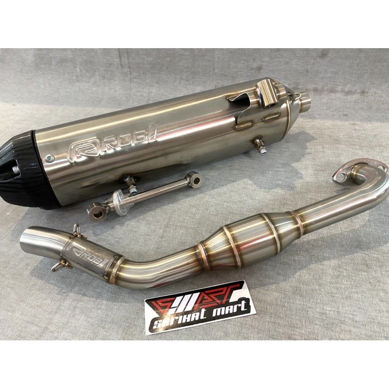 KNALPOT ROB1 V CUP NMAX NEW 2020 / KNALPOT RACING ROB1 NEW NMAX 2020