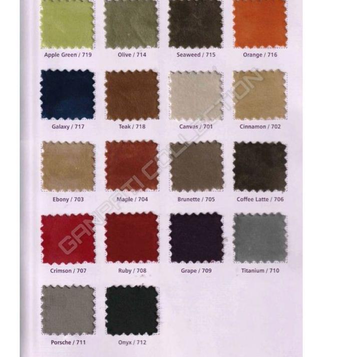 ✧ Kain Interior Hikaron Beludru / Bludru Tebal - Legacy (Sofa, Kursi, Jok, Furniture, Sarung Bantal)