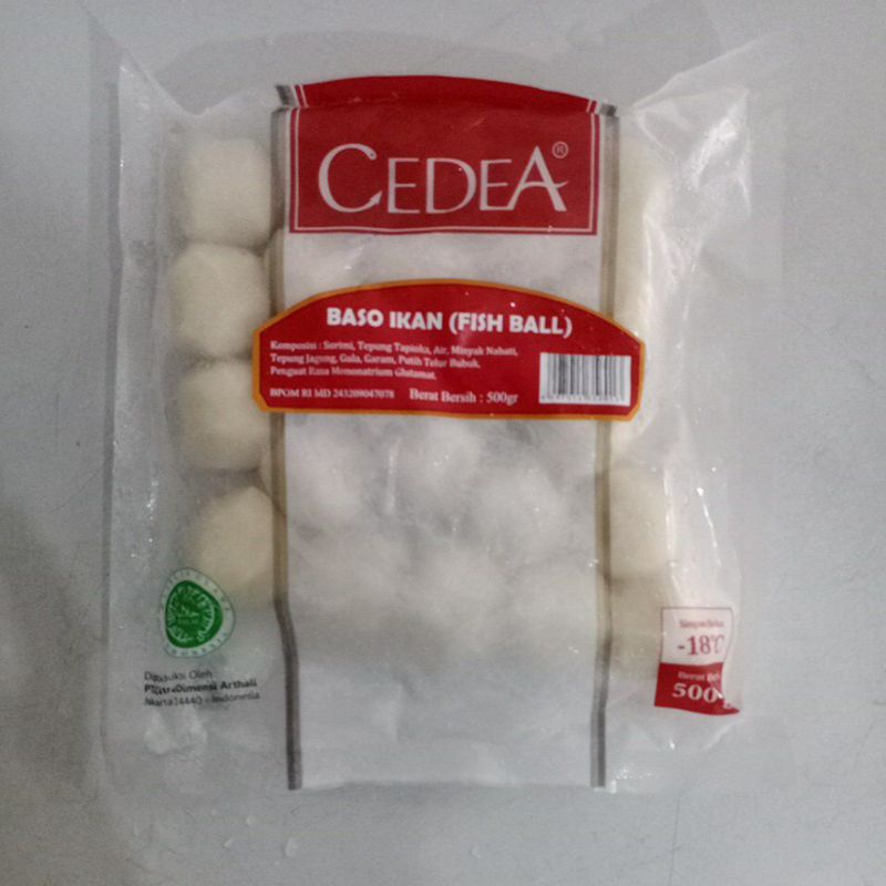 

Cedea Baso ikan Besar 500gr