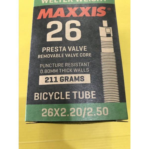berkualitas     BAN DALAM 26 X 220/250 MAXXIS FV     amanah