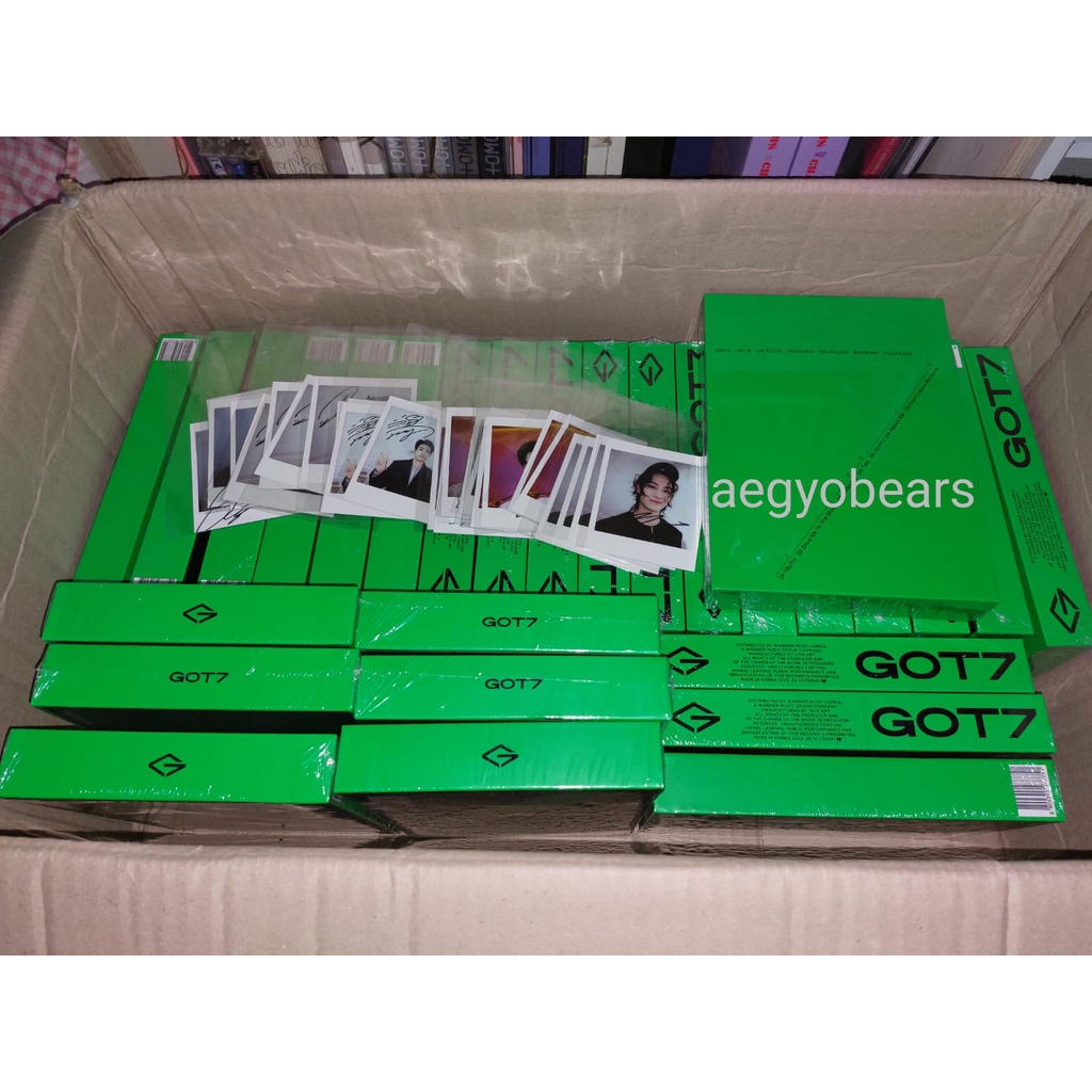 ALBUM GOT7 EP [GOT7] JayB Mark Jackson Jinyoung Youngjae Bambam Yugyeom