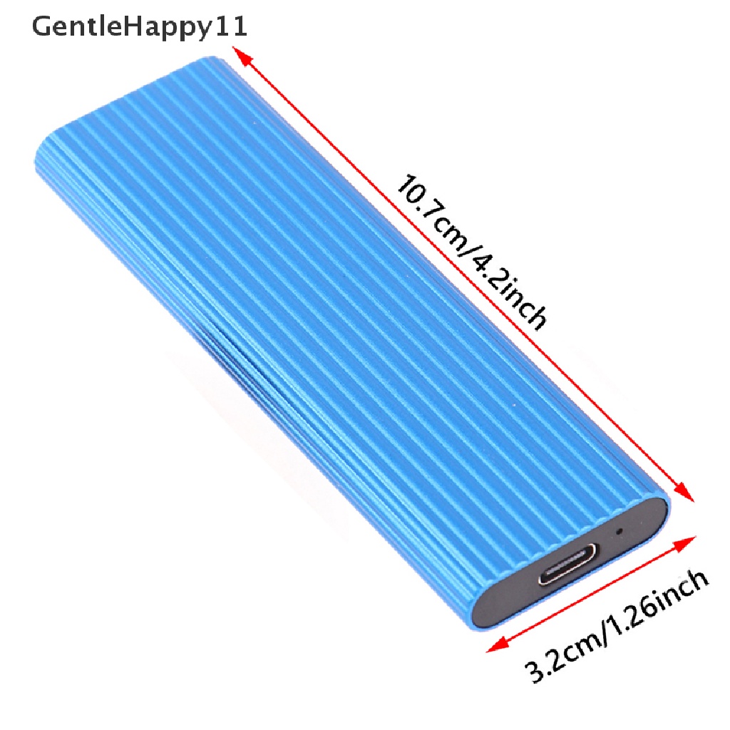 Gentlehappy Hardisk Eksternal SSD 1TB 2TB 4TB 8TB USB 3.1 Tipe C