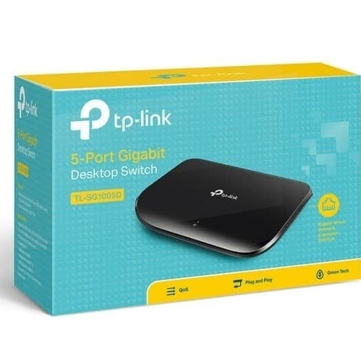 TP-LINK TL-SG1005D 5-Port Gigabit Desktop Switch Internet