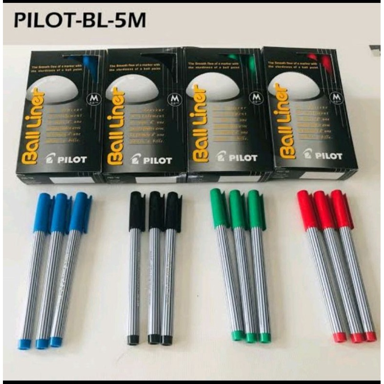 

Pulpen BALLINER 0.8 mm / BALL LINER PILOT MURAH / Pulpen Tanda Tangan / Pulpen Guru