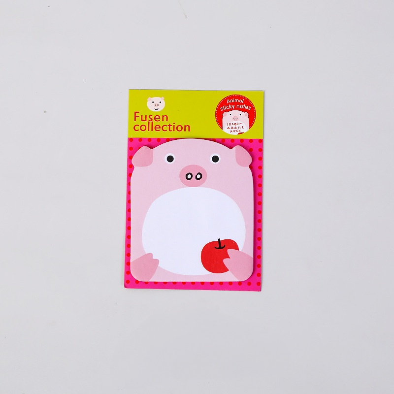 Sticky Notes Motif Kartun Hewan Untuk Pelajar