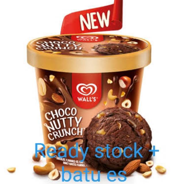 

ice cream Choco nutty crunch 410 ml legendaris