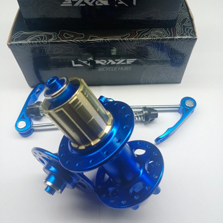hub freehub Raze 32 hole jangkrik Blue