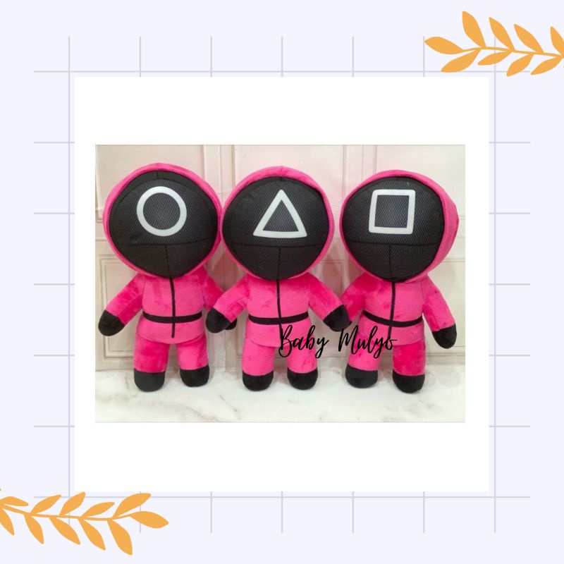 Boneka Squid Game Pasukan Bertopeng Korean Drama Viral