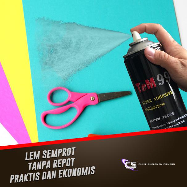 

Diskon TEM 99 LEM SEMPROT ADHESIVE SPRAY CLEAR MOUNTING SPRAY Promo Awal tahun