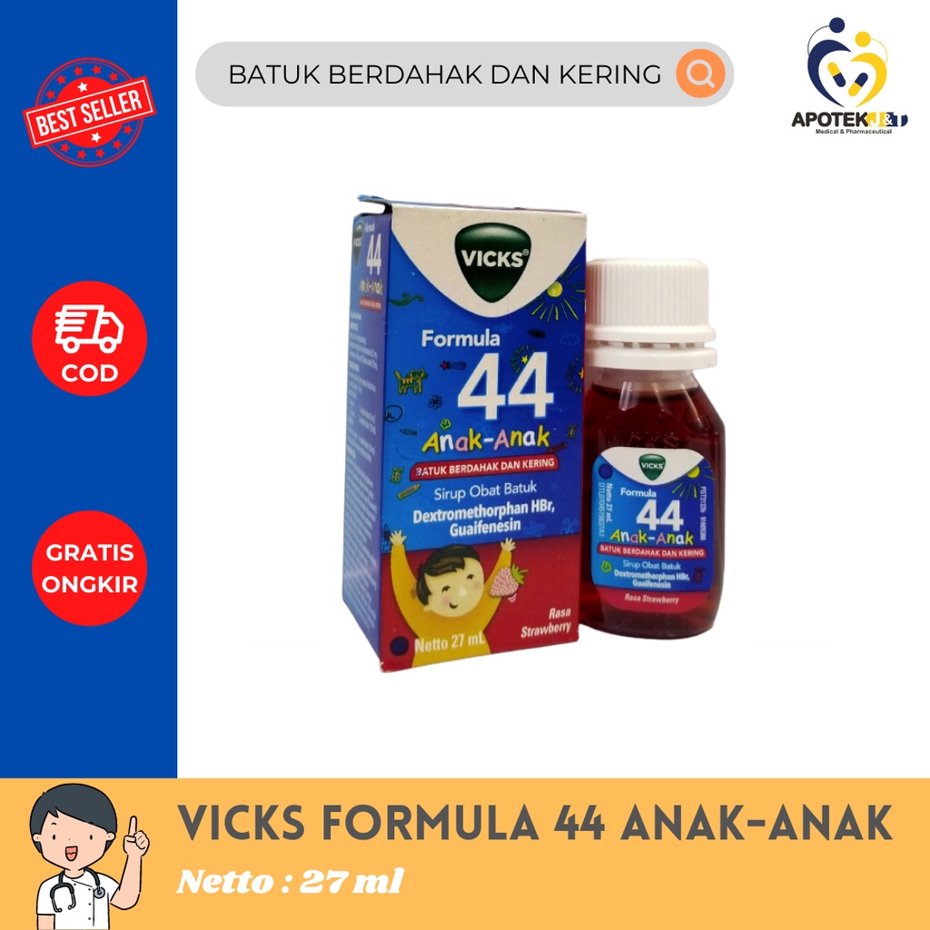 VICKS FORMULA44 ANAK 27ML