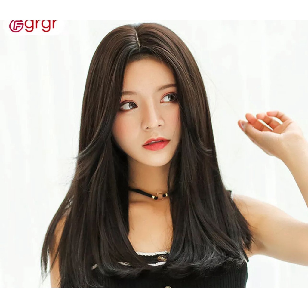 wig bob tanpa poni wig pendek tanpa poni