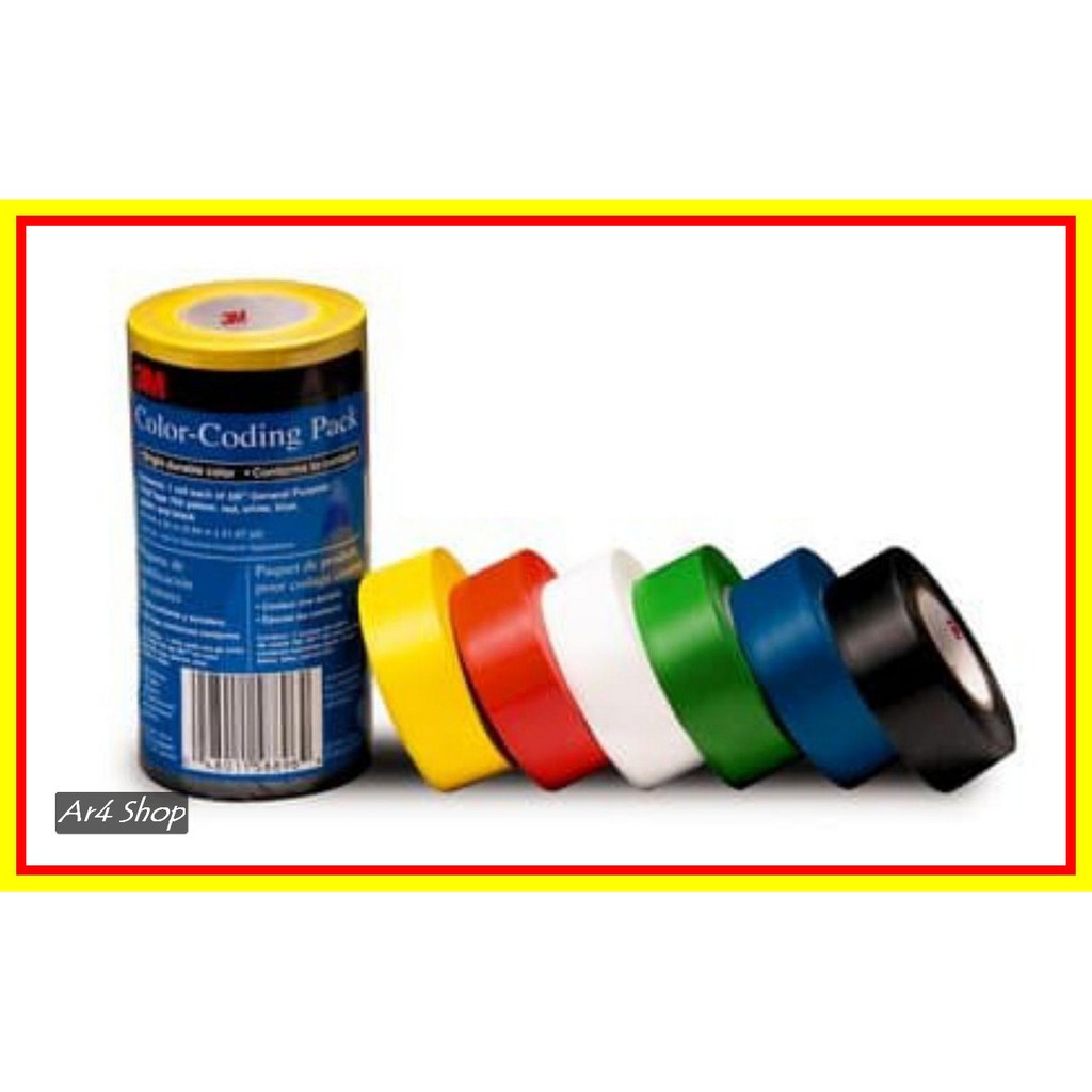 

Duct Tape - 3M - General Purpose Vinyl Tape 764 Color Coding 48 Mm