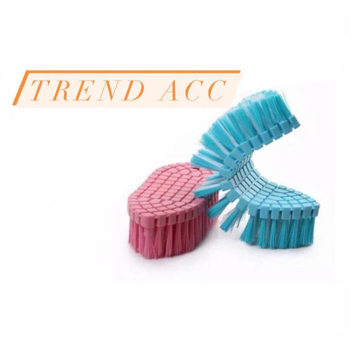 Trend- Sikat Toilet WC Dapur Sikat Baju Flexible Sikat Lentur Serbaguna Closet Brush Pembersih