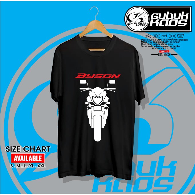 BAJU KAOS VECTOR YAMAHA BYSON - GUBUK.KAOS