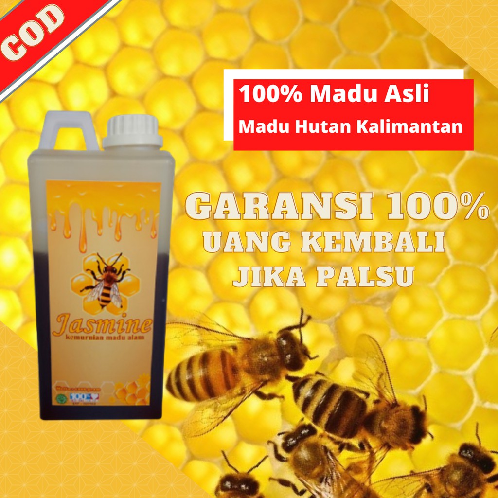 

MADU ASLI MURNI (MANIS) MADU KALIMANTAN ASLI&MURNI 1000GRAM BERKHASIAT