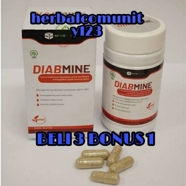 Diabmine New Formula Membantu Mengoptimalkan Endokrin Obat Diabetes Kencing Manis Kadar Gula Shopee Indonesia