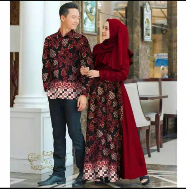 2 UKURAN L XL CP COUPLE ALAZKA BATIK FEHM-4