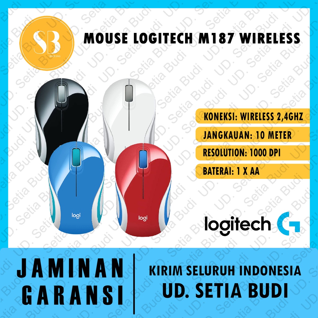 Mouse Logitech M187 Wireless