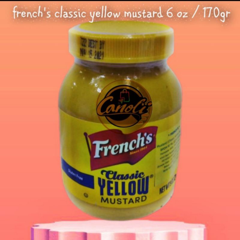 

french's classic yellow mustard 170 gram