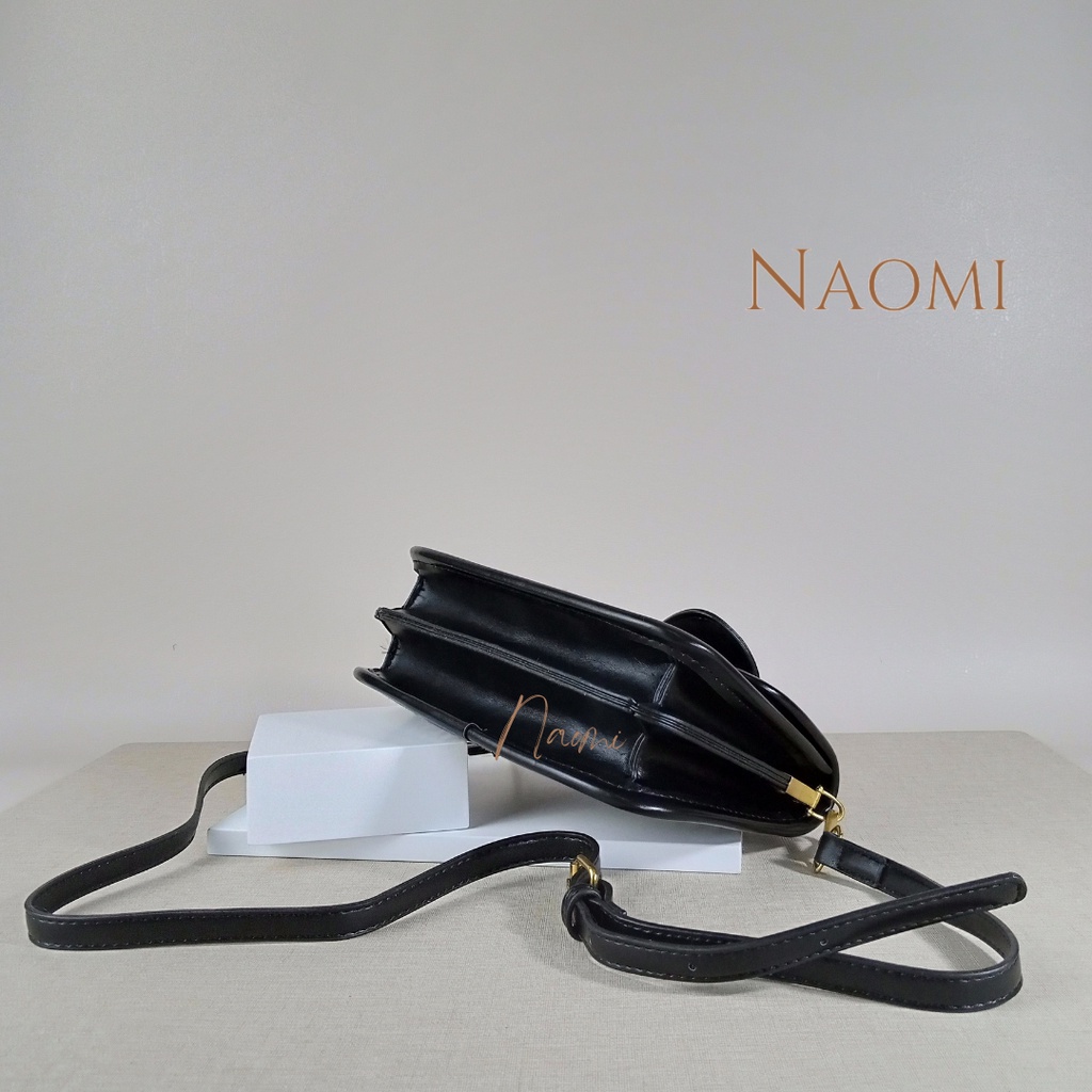 NAOMI - Rebecca Sling Bag Import Tas Selempang Wanita Fashion - Bag Kulit Belundru - Lembut Long Strap - Tas Selempang Premium - tas naomi - naomi bag