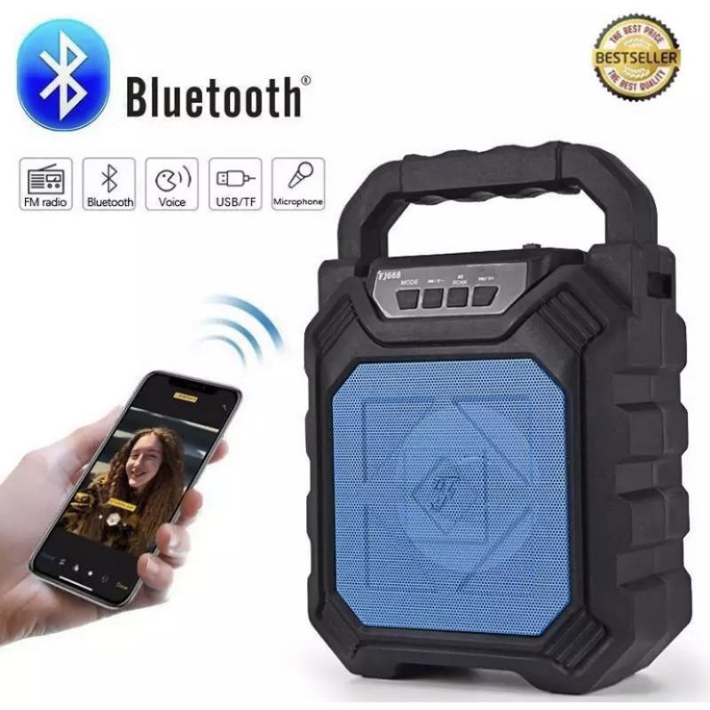 Speaker Bluetooth Gratis Mic Karaoke Salon Speaker Portable MKC / JPJ Speker