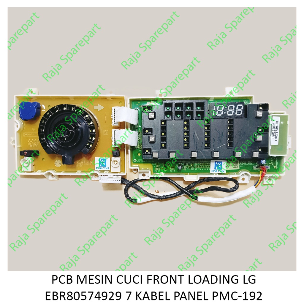 PCB/Panel/Modul Mesin Cuci FL LG EBR80574929 7 KABEL (PANELl) PMC-192